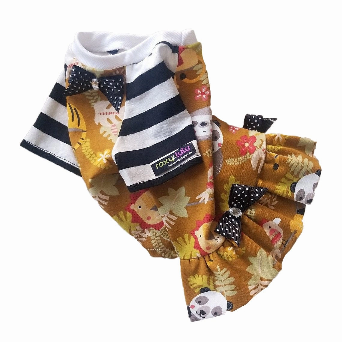 Safari Raglan Sleeve Dog Dress