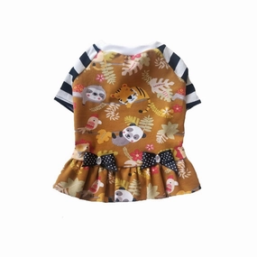 Safari Raglan Sleeve Dog Dress