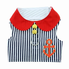 Sailor Boy Dog Harness Vest And Leash