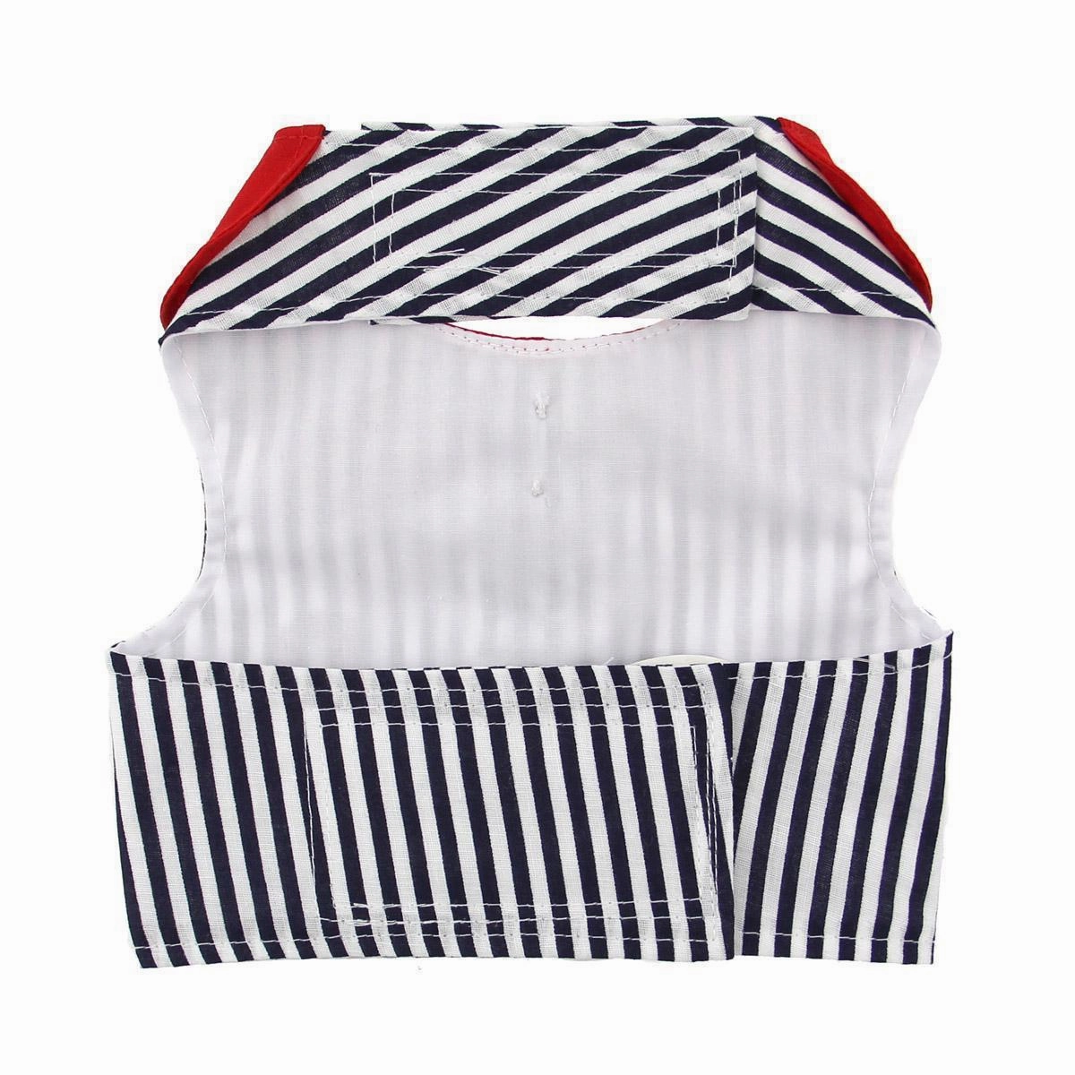 Sailor Boy Dog Harness Vest And Leash