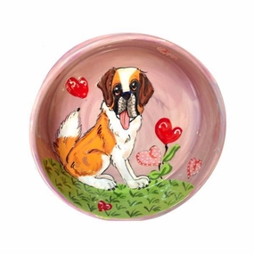 Saint Bernard 4 Dog Bowl