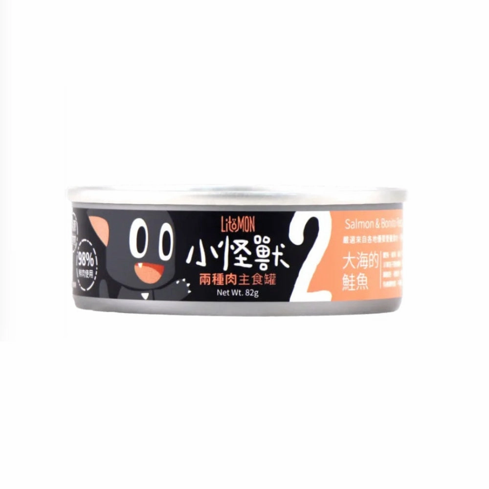 Salmon & Bonito Complete Balanced Cat Can