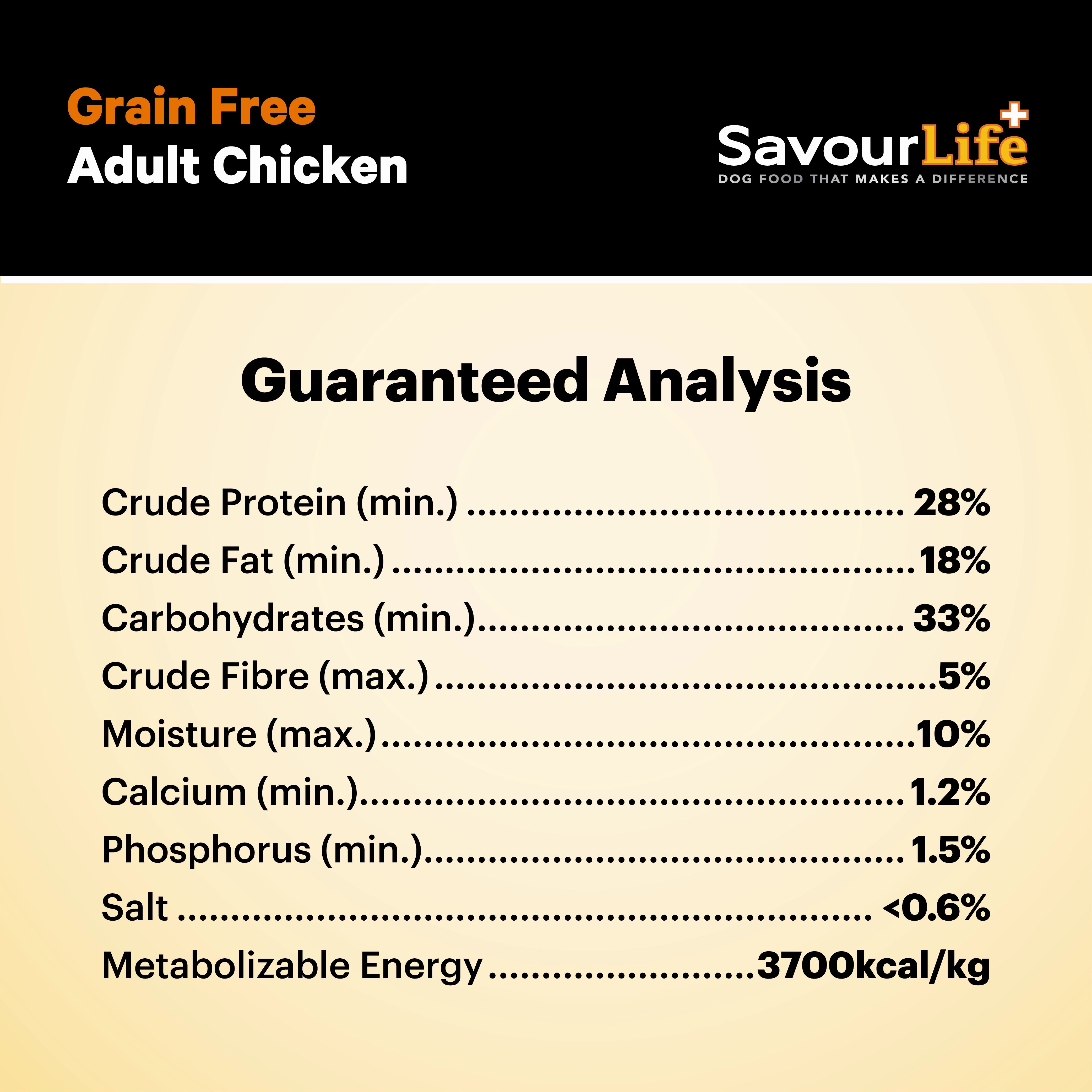 SavourLife - Grain Free Chicken Dog Dry Food (10kg)