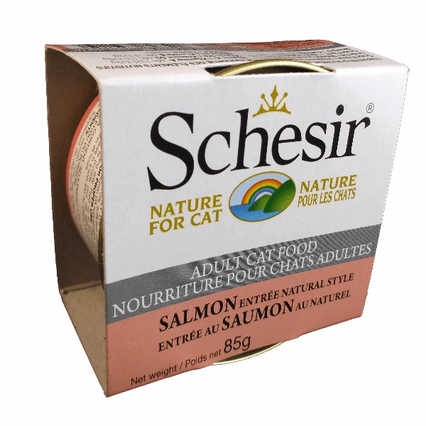 Schesir Salmon Entree Natural Style Adult Wet Cat Food
