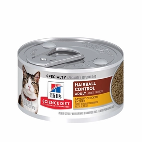 Science Diet - Adult Hairball Control Savory Chicken Entre Cat Wet Food