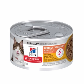 Science Diet - Adult Perfect Digestion Chicken, Vegetable & Rice Stew Cat Wet Food