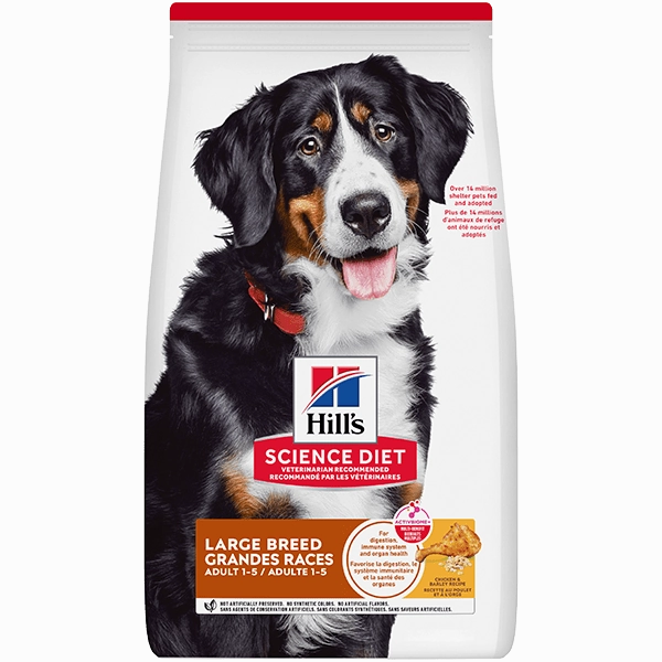 Science Diet Adult Large Breed Chicken & Barley Recipe Dry Dog Food, 35lb