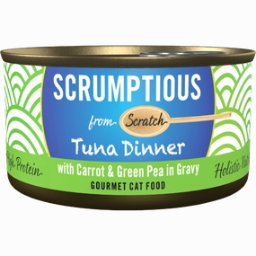 Scrumptious Tuna Dinner with Carrot & Green Pea Canned Cat food
