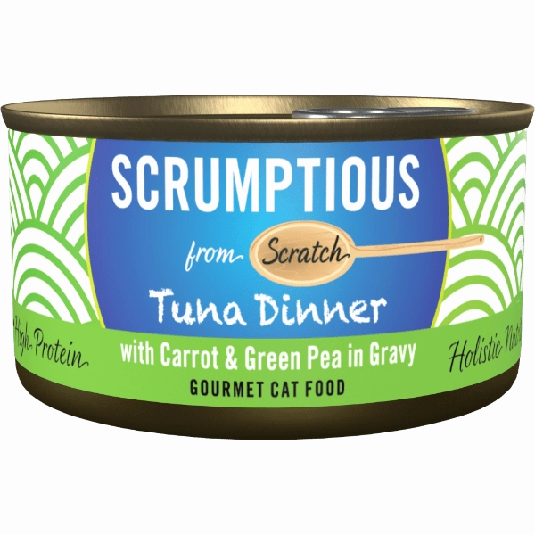 Scrumptious Tuna Dinner with Carrot & Green Pea Canned Cat food