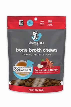 Shameless Bacon Hits Different Bone Broth Chews