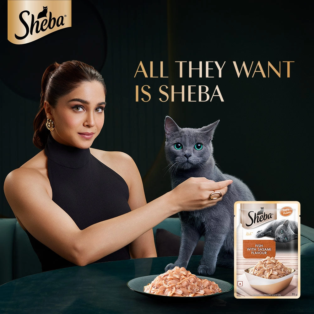 Sheba Fish with Sasami Premium Cat Wet Food