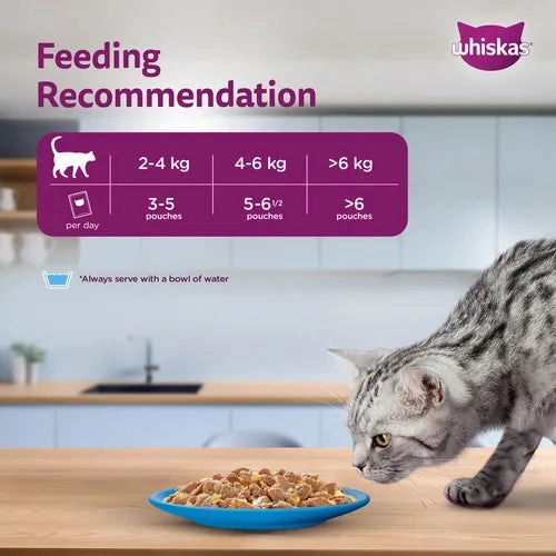 Sheba Tuna Pumpkin & Carrot In Gravy and Whiskas Tuna in Jelly Cat Wet Food Combo