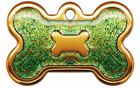 Shiny Glitter Collection - IP Gold Bone