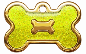 Shiny Glitter Collection - IP Gold Bone