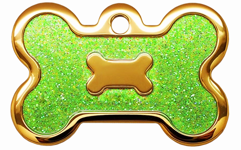 Shiny Glitter Collection - IP Gold Bone