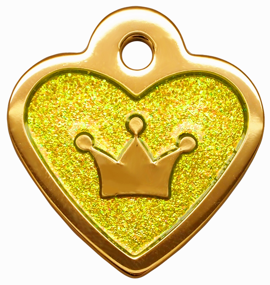 Shiny Glitter Collection - IP Gold Heart