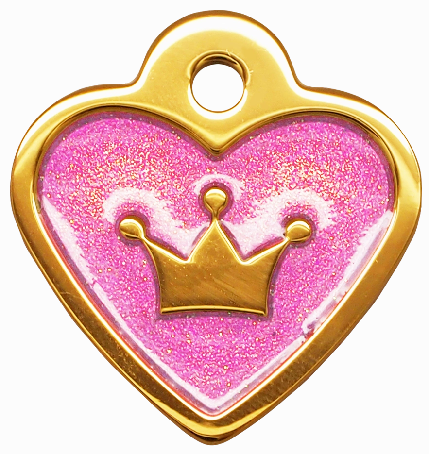 Shiny Glitter Collection - IP Gold Heart