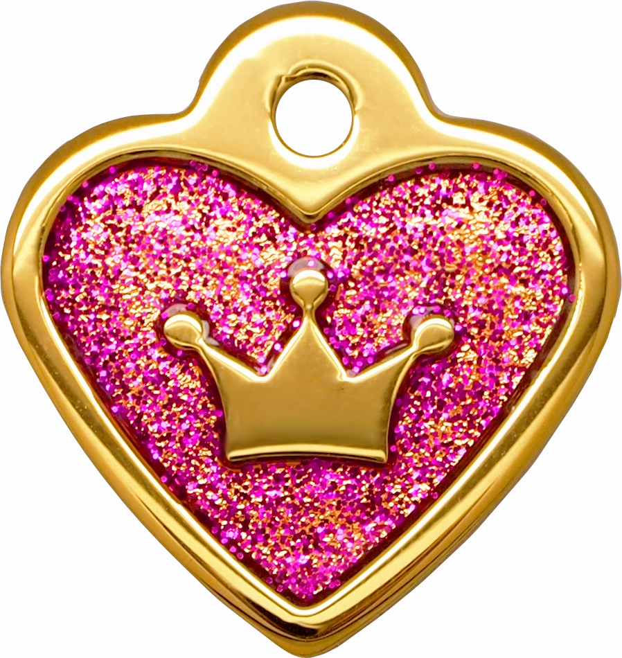 Shiny Glitter Collection - IP Gold Heart