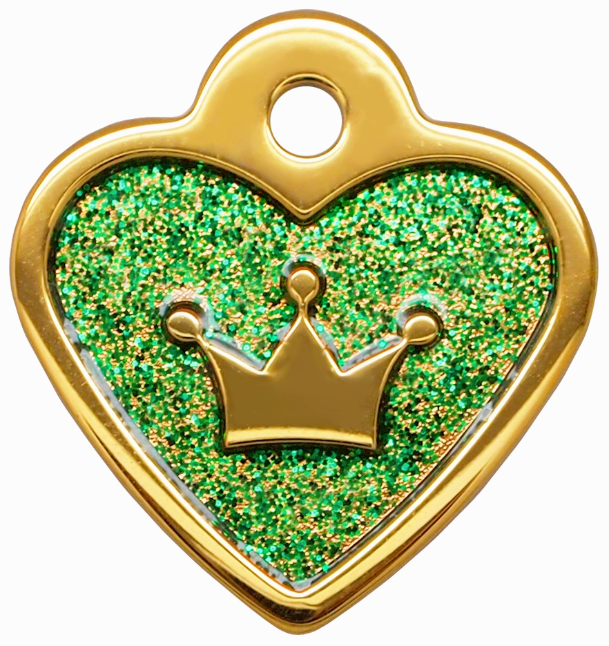 Shiny Glitter Collection - IP Gold Heart