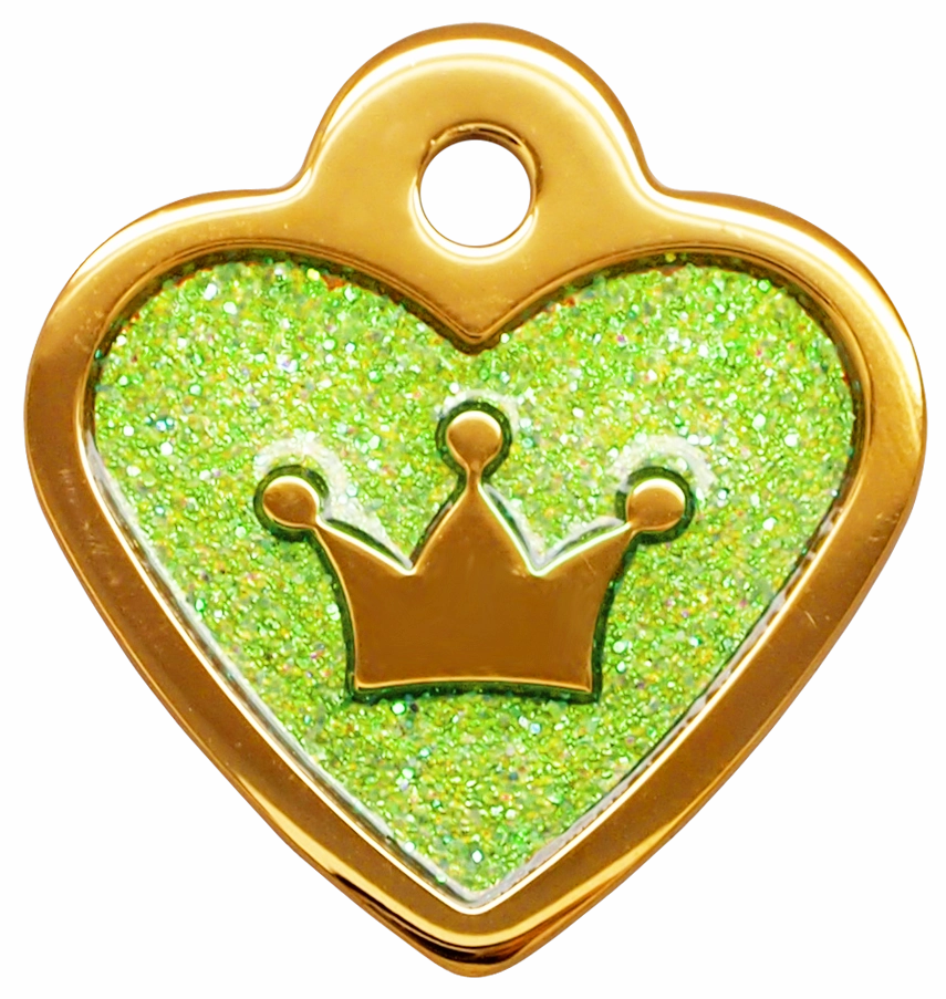 Shiny Glitter Collection - IP Gold Heart