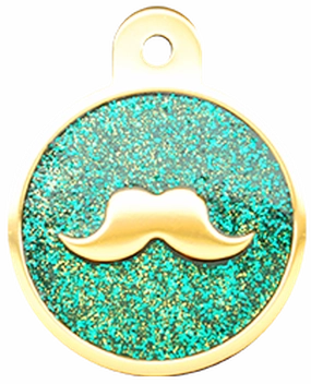 Shiny Glitter Collection - Mustache