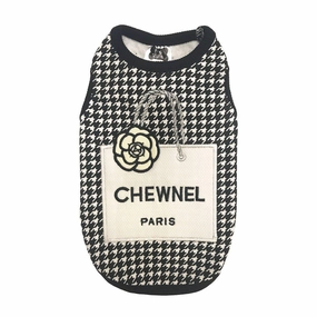 Shop Chewnel Dog Tank Black