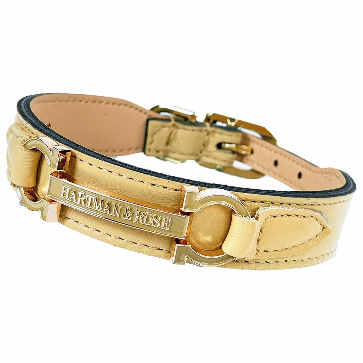 Signature Collection Dog Collar Vanilla/Gold