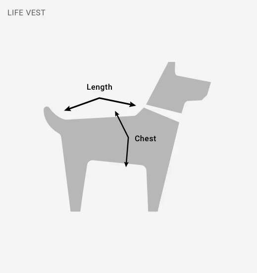 Silver Paw Life Vest