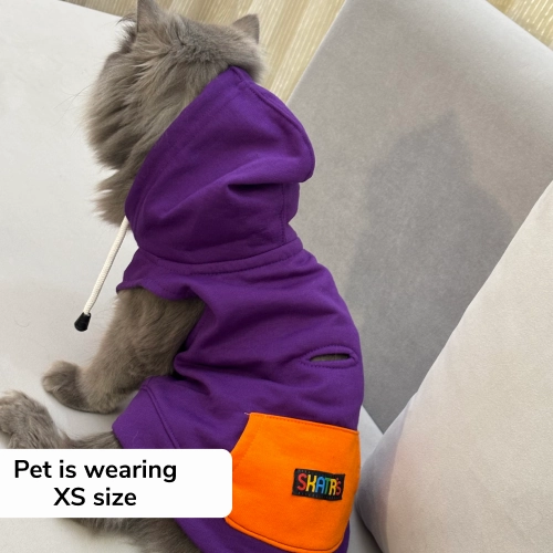 Skatrs Blaze Breezy Vest with Pockets for Dogs and Cats (Violet)