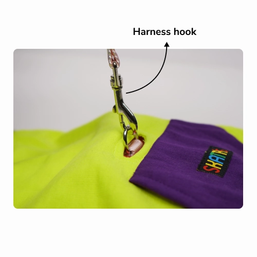 Skatrs Galaxy Breezy Vest with Pockets for Dogs and Cats (Green)