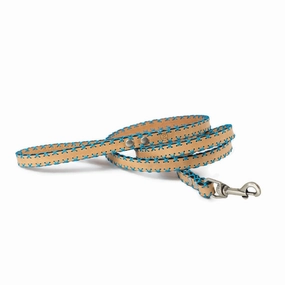 Sky Blue Cross Dog Leash