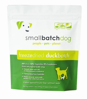 Small Batch Freeze Dried Duck Sliders 14 oz.