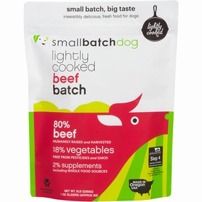 Small Batch Lightly Cooked Beef
