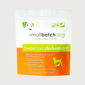 SMALLBATCH Freeze-Dried Raw Chicken Batch Sliders for Dogs