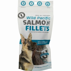 Snack 21 Wild Pacific Salmon Fillets Treat for Dogs