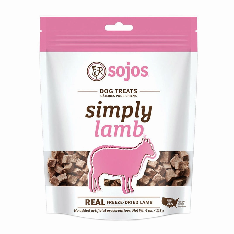 SOJOS Simply Lamb Freeze-Dried Treats for Dogs