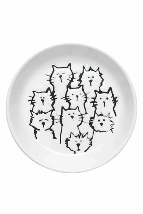 Speckle & Spot Random Cats Pet Saucer
