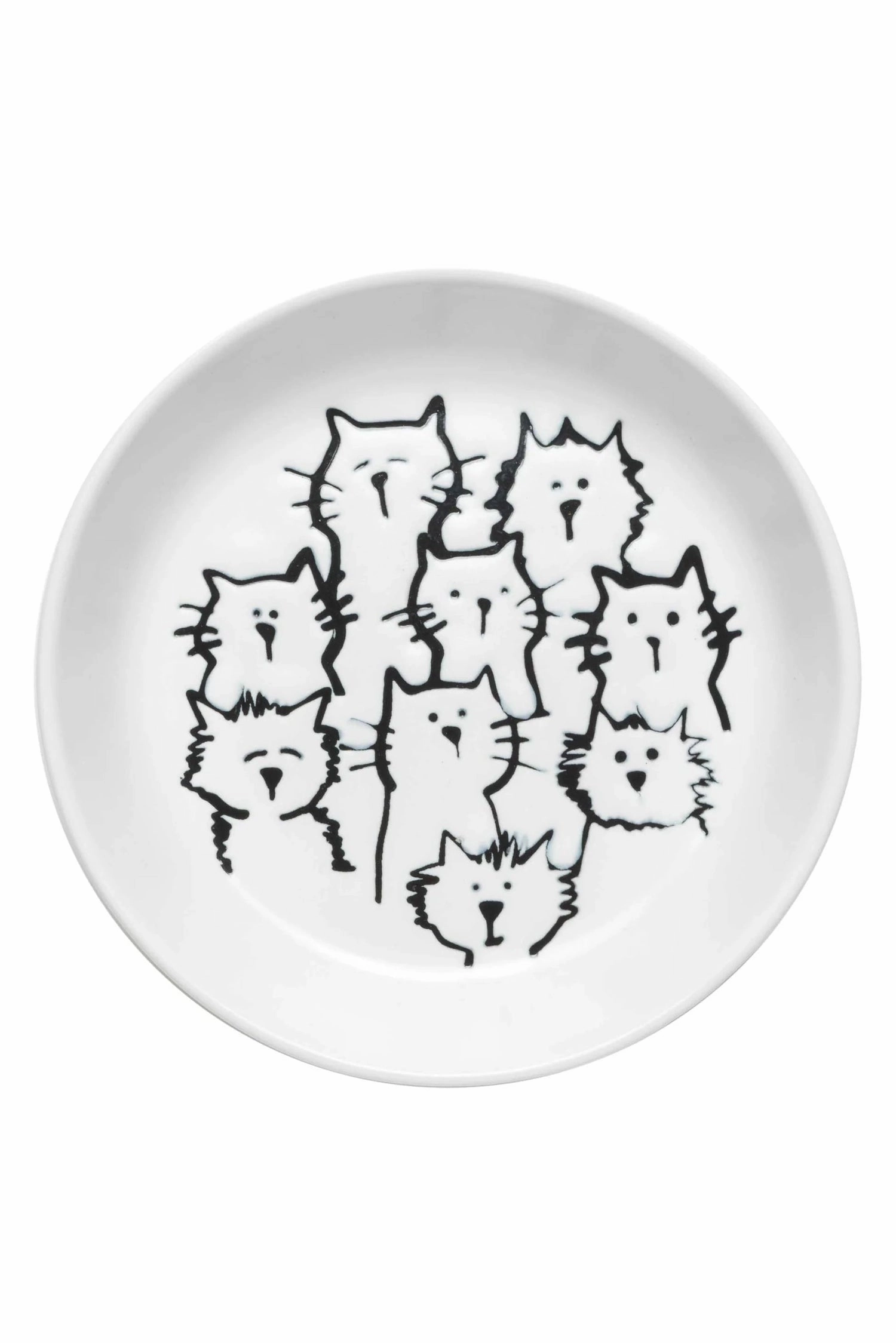 Speckle & Spot Random Cats Pet Saucer