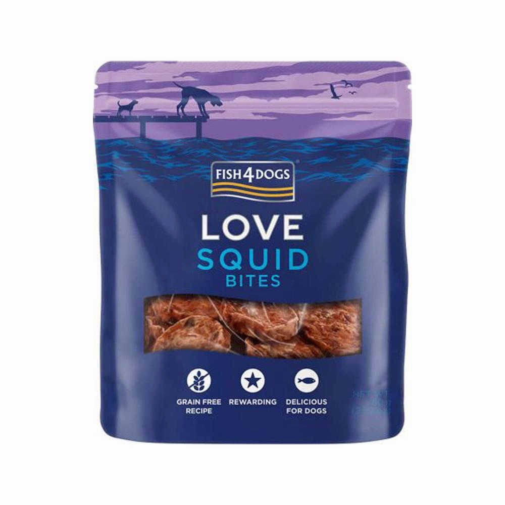 Squid Bites Dog Treats