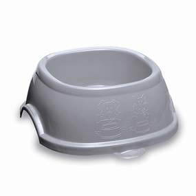 Stefanplast Break 1 Square Bowl Stone Grey 17cm x 17cm x H6cm