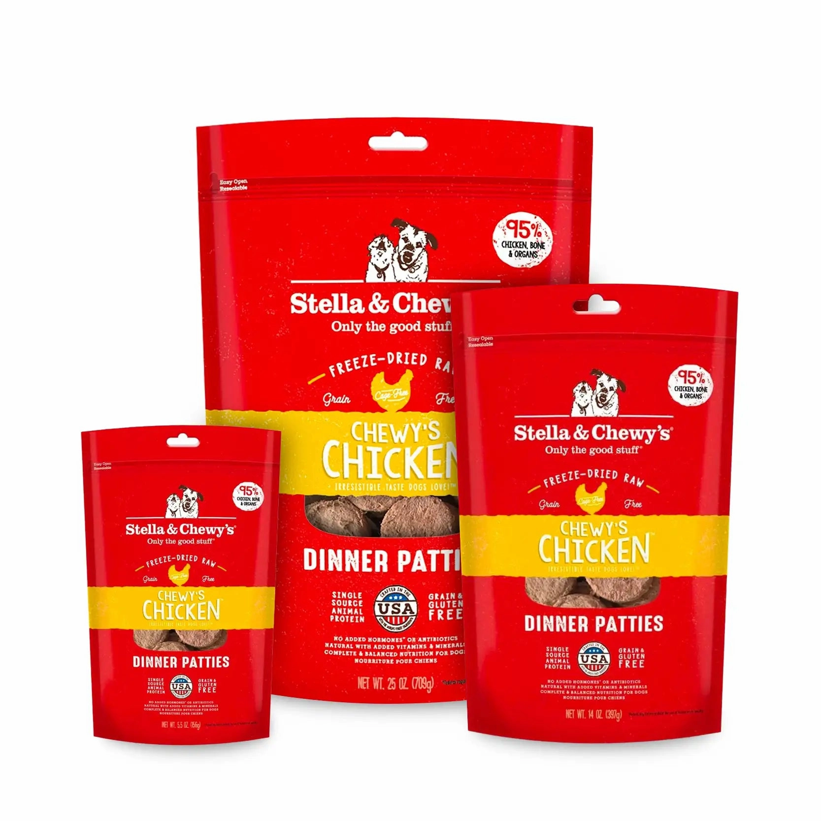 Stella & Chewy's - Freeze Dried Chicken Dinner Patties