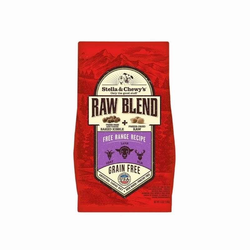 Stella & Chewy's - Raw Blend Kibbles (Free Range Recipe)
