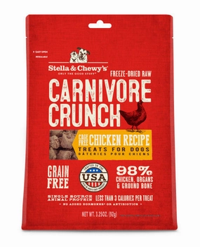 Stella & Chewy's Carnivore Crunch Freeze-Dried Chicken 3.25 oz.