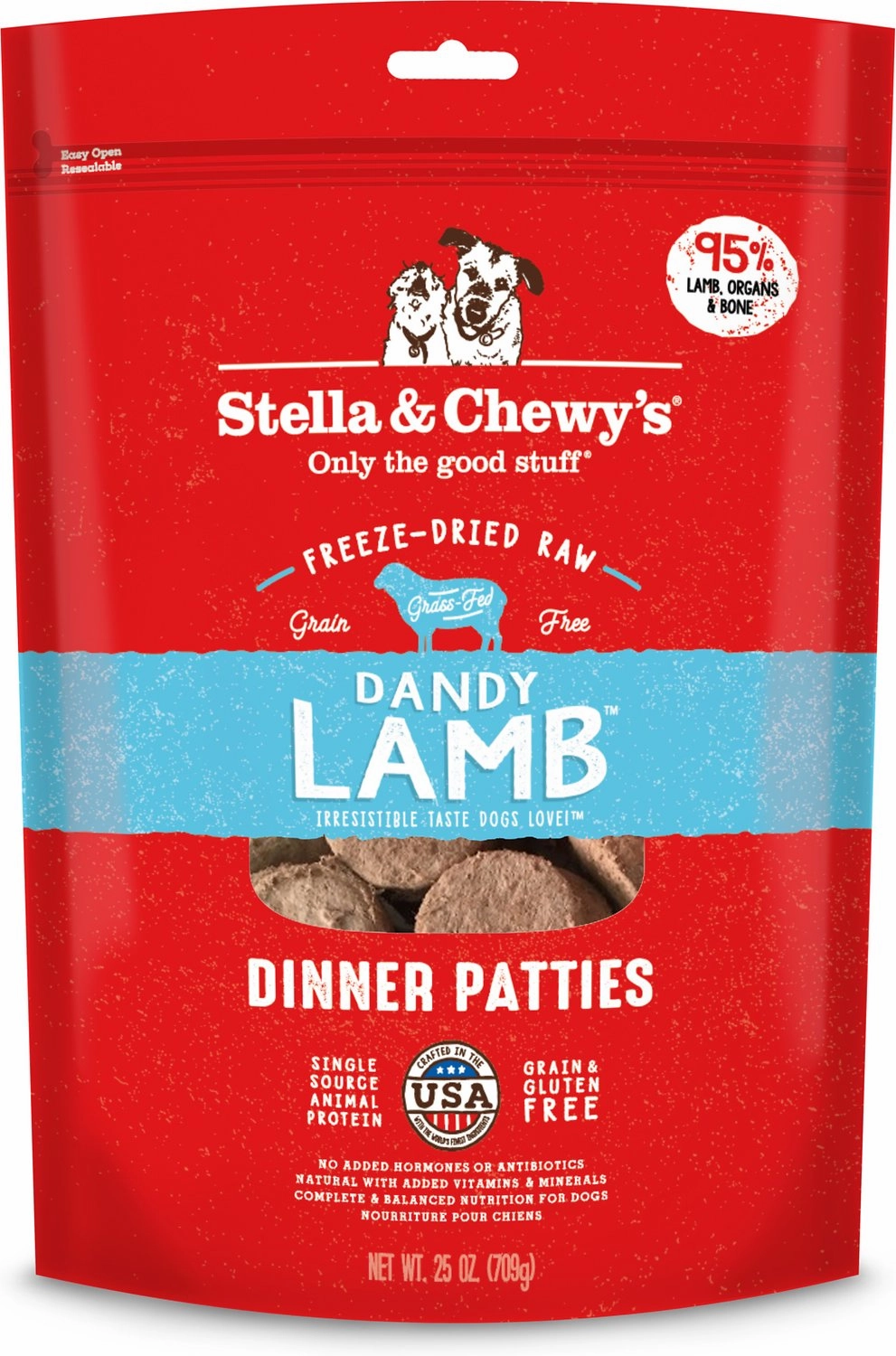 Stella & Chewy's Freeze-Dried Dandy Lamb