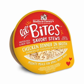 STELLA & CHEWY'S Lil' Bites Savory Stews Chicken Dinner for Dogs