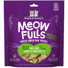 Stella & Chewy's Meowfulls Turkey & Duck Cat Treats