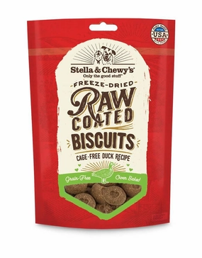 Stella & Chewy's Raw Coated Biscuits Duck 9 oz.