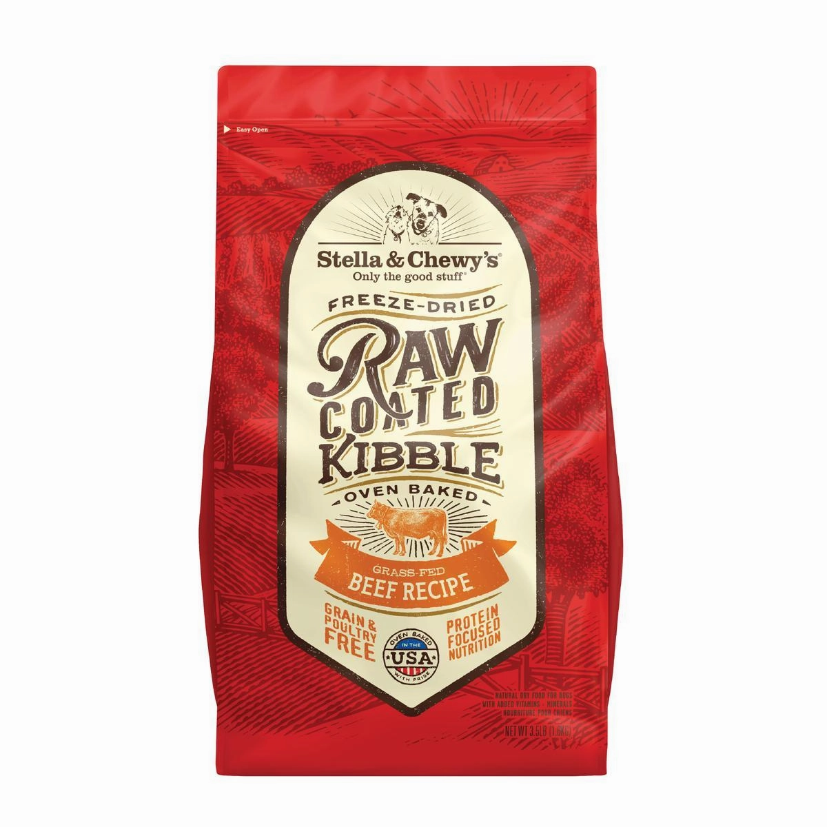 Stella & Chewy's Raw Coated Grass-Fed Beef Recipe