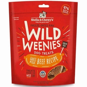 Stella & Chewy's Wild Weenies Dog Treats; Beef Recipe