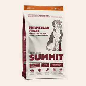 Summit Large Breed Farmstead Feast Pork Meal & Lamb Meal Recipe Adult Dry Dog Food, 25lb
